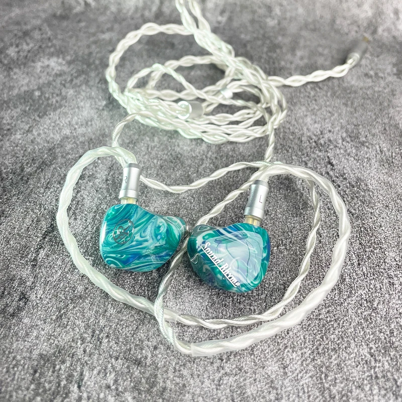 Sound Rhyme DTE264 In-Ear 2DD+6BA+4EST Knowles Sonion Balanced Armature Liquid Silicone Film Dynamic Driver Earphone