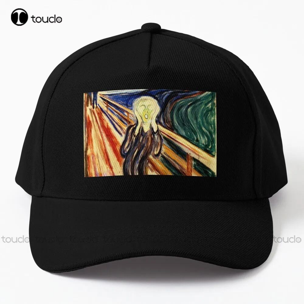 

The Cry Of Edvard Munch, бейсбольная модель унисекс, Молодежный Уличный Скейтборд для взрослых, мультяшный джинсовый цветной уличный подарок