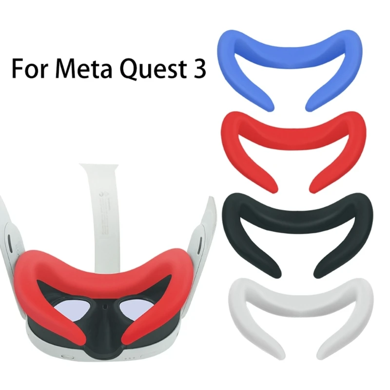 

Silicone Face Cover for Meta Quest 3 Headset Sweatproof and Waterproof P9JB