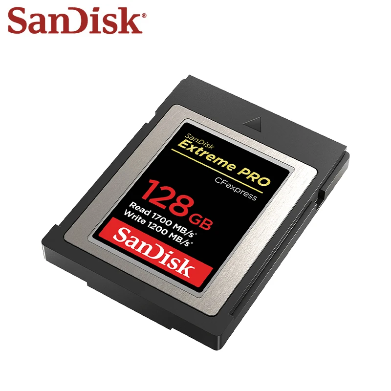 SanDisk ͽƮ  Ÿ B ī޶ CFexpress ī, 4K  CFe  ī,  64GB 128GB 512GB XQD SLR ޸ ī