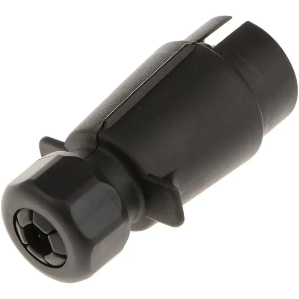 12V 12N Trailer 7 Pin Plug Round Wiring Tow Plastic Plug Car Accessories For Caravan Truck Boat Van Bus SUV trailer plug adapter trailer socket trailer plug socket trailer plug