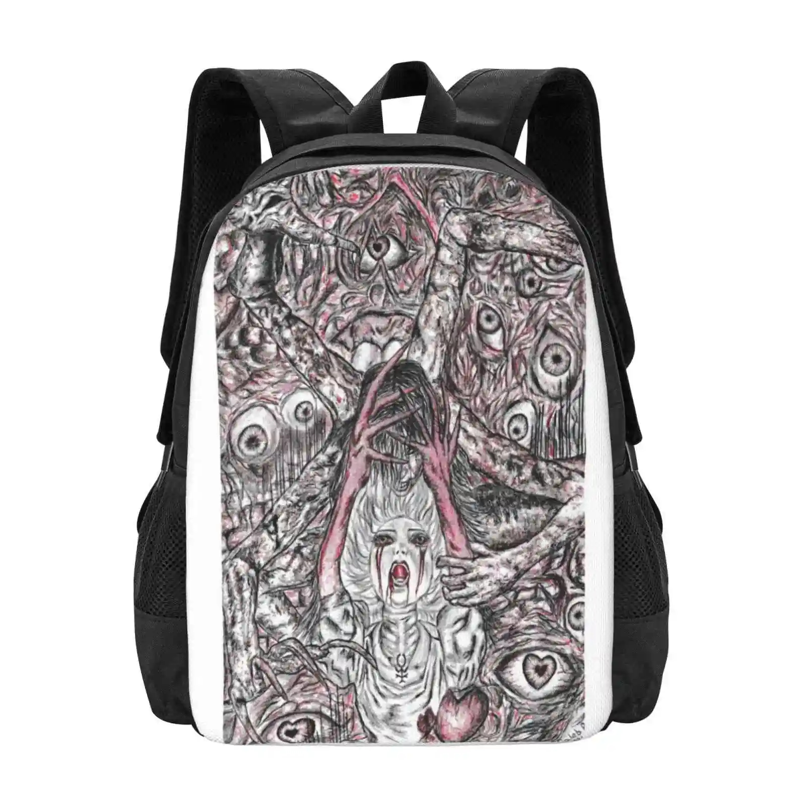 Borsa Da Scuola Laura E Alice Zaino Di Grande Capacità Laptop Laura Alice Madness Returns Evil Entro