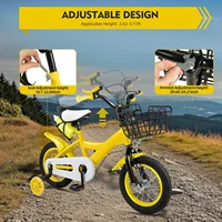 Vélo pour enfants de 12 pouces avec lumières clignotantes Charge maximale Vélo de 176 livres pour 2,62 à 3,11 pieds de hauteur et à moins de 110 livres pour enfants 5