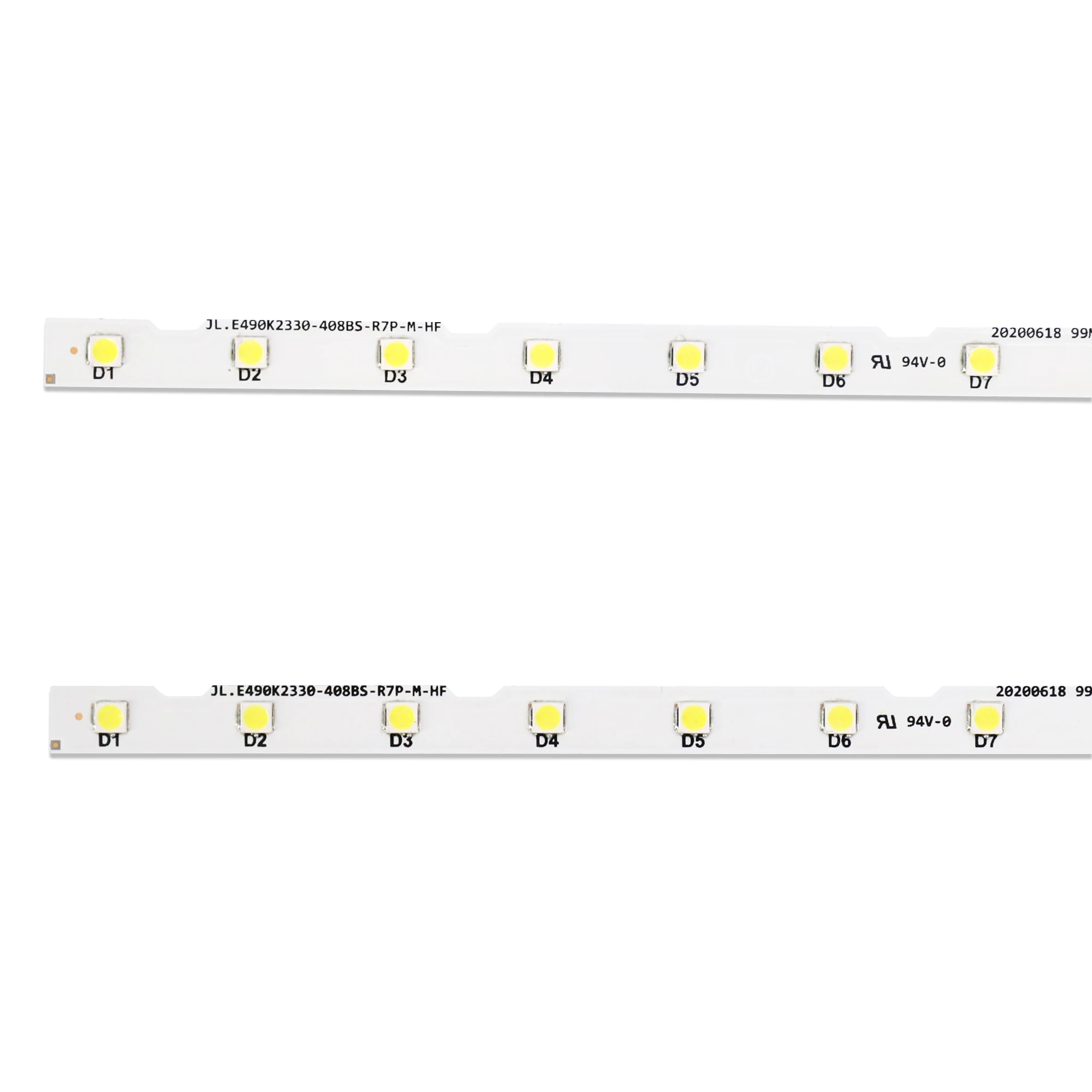 LED Backlight Strip for 49NU7100 UE49NU7300 UE49NU7170 UE49NU7140U UE49NU7100K BN61-15483A MET49BL Y18 BN96-45953B 45953A 2pcs led backlight,led components
