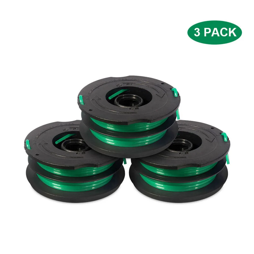 3 Trimmer Line Spools for Black and Decker GH1000