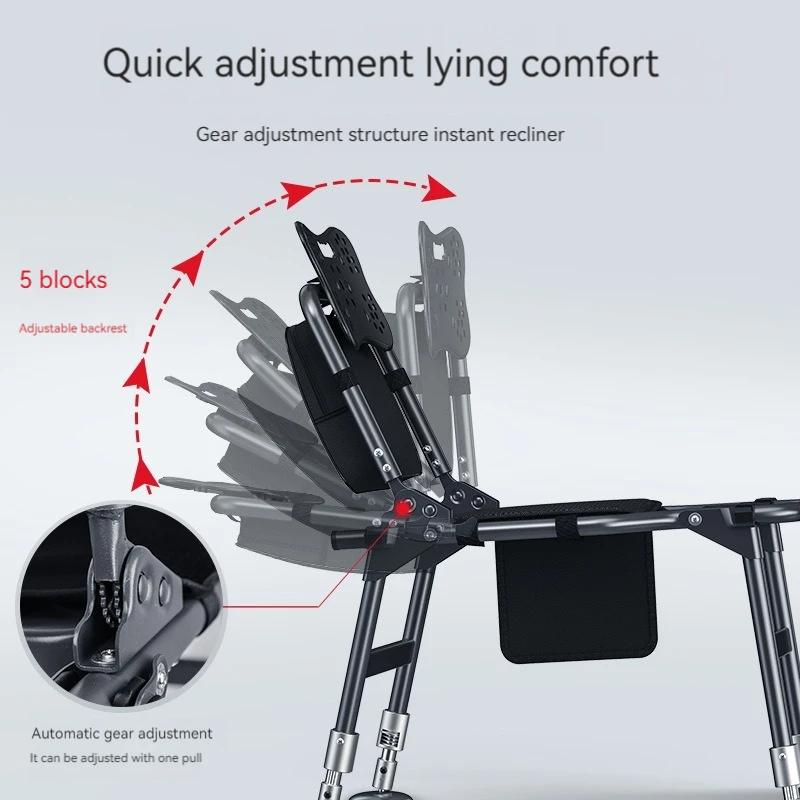 Foldable Fishing Chair Multi-function Light Table Fishing Seat Portable  Outdoor Camping Chair - AliExpress