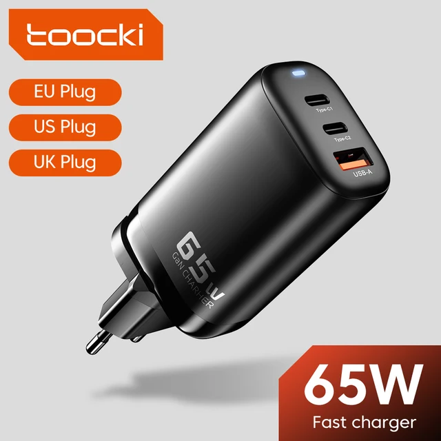 Toocki GaN USB-C 고속 충전기: 첨단 기술로 빠른 충전