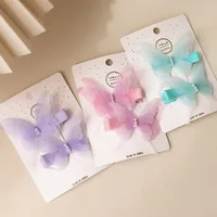 Épingles à cheveux en forme de papillon pour filles, pinces à cheveux, vêtements de sauna, mode, bijoux de sueur, coiffure pour femmes, cadeau 3