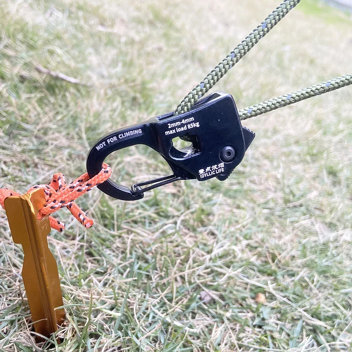 Tent Rope Tightener, 5m Camping Tent Cord Adjuster
