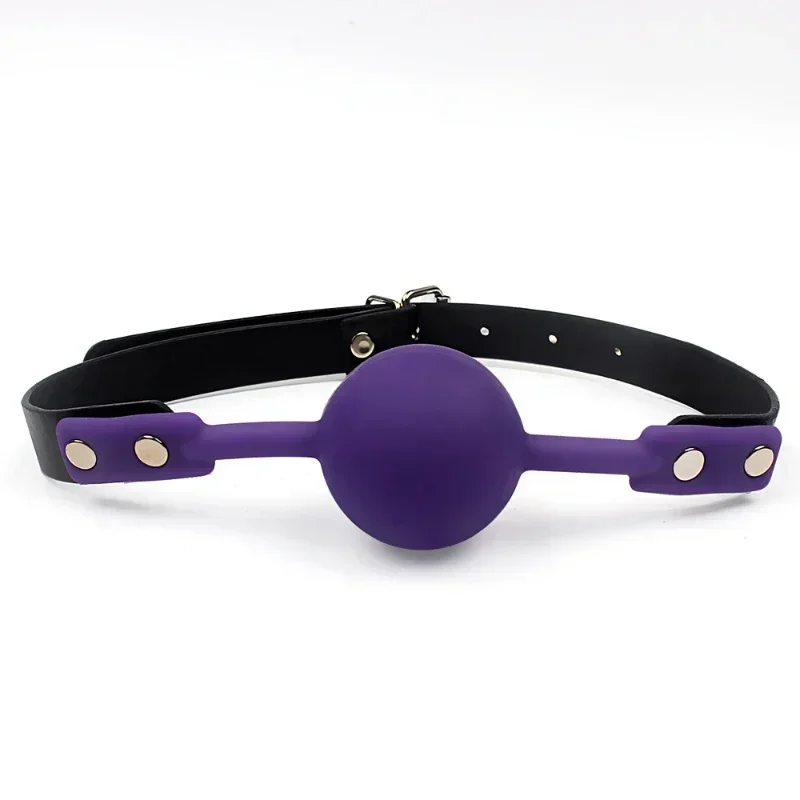Silicone Gag Ball Sex Toys Open Mouth Gag BDSM Bondage Mouth Ball Woman Couples Adult Sex Games Erotic Accessories Harness sex party toys erotic sex toy sex toys sex bondage toys