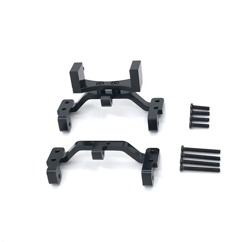 

for MN D90 D91 D96 MN99S 1/12 RC Car Upgrade Parts Metal Pull Rod Base Seat & Axle Up Servo Bracket Mount Accessories,Black