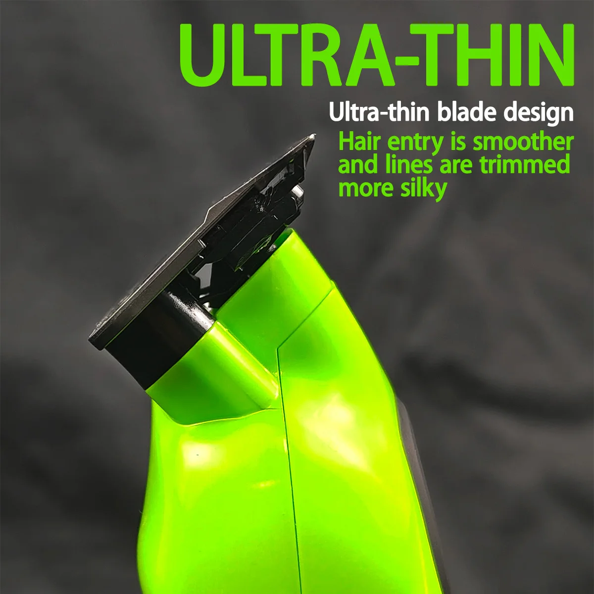 BRDCLIP FA1T 2025 새로운 녹색 전문 헤어 트리머 이발사 조각 그라디언트 마무리 기계 충전기 스탠드가있는 전기 클리퍼