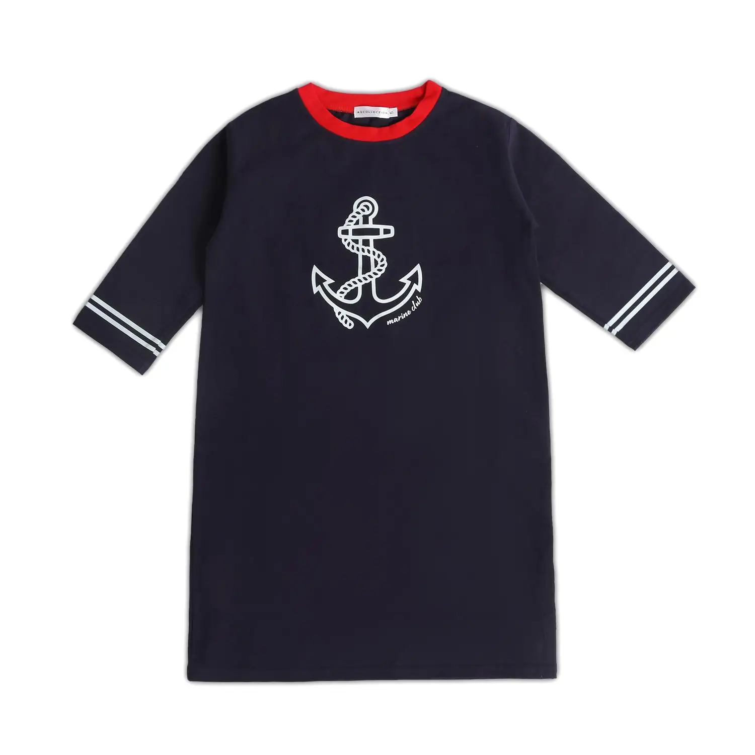 NavyTshirtDre-3qtrS
