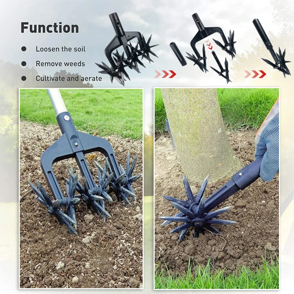 New 2 in 1 Garden Soil Scarifier 4