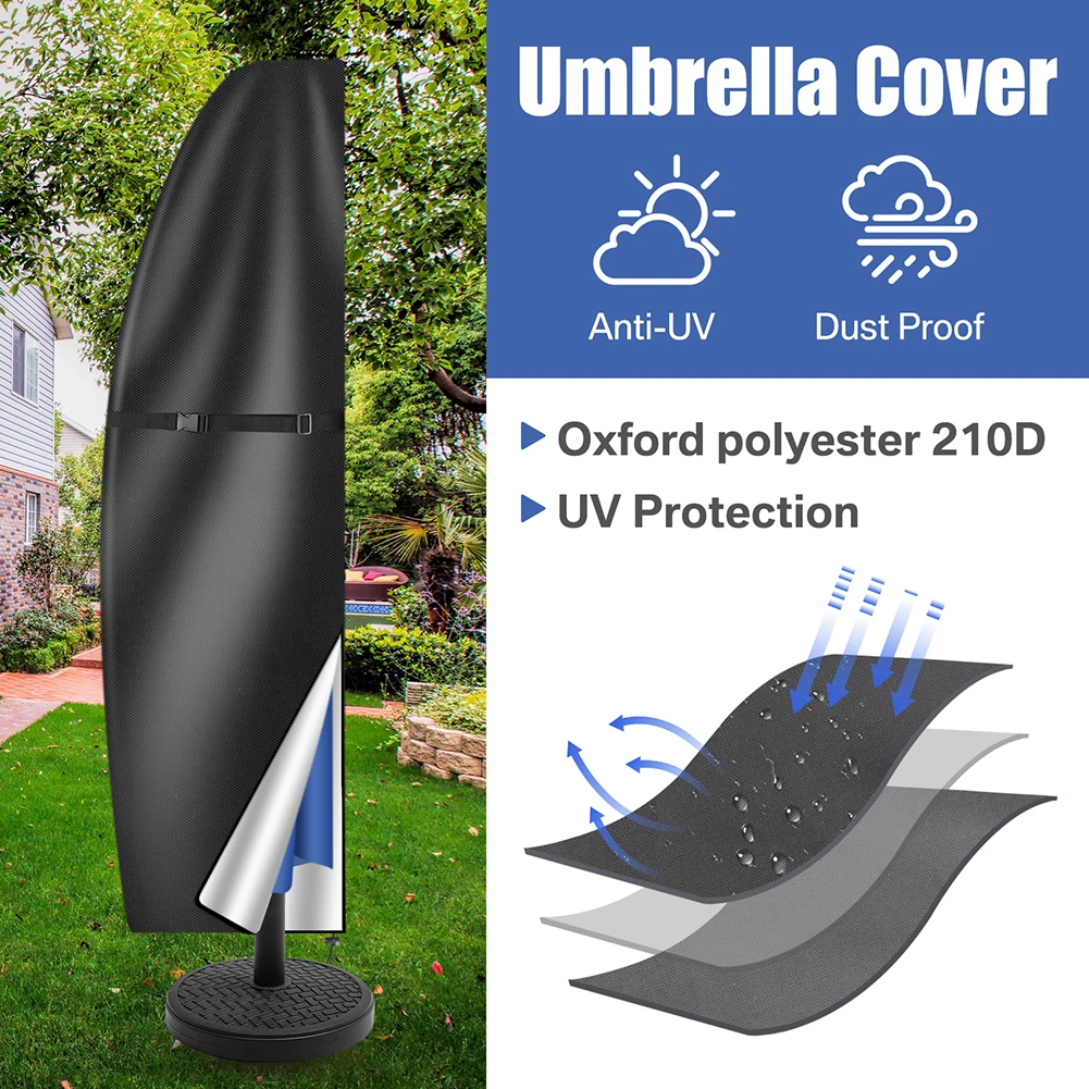Waterproof Oxford Cloth Umbrella Cover for Outdoor Patio umbrella cover