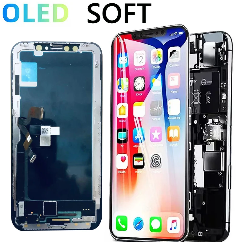 LCD Panel Pantalla Replacent For IPhone 13 14 15 14pro 11 12pro 11Pro ...