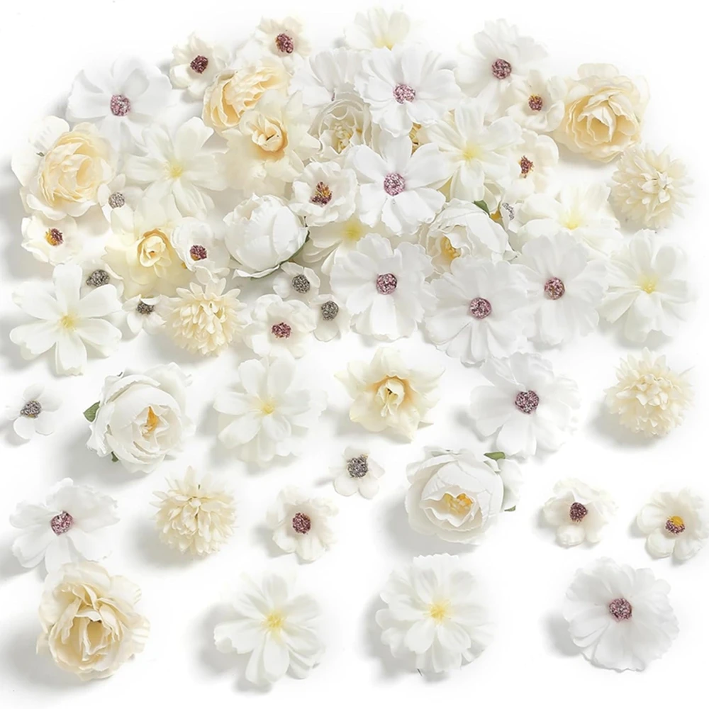 20 Stück künstliche Rosenblüten aus Seide, künstliche Blumen für Zuhause, Raumdekoration, Party, Hochzeit, Dekoration, Braut, Ornament, DIY-Geschenke, Zubehör