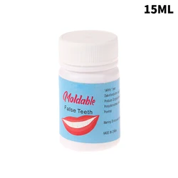 Temporary Tooth Repair Kit with Adhesive and Whitening Features - Dental Cosmetic Solution (15ML)