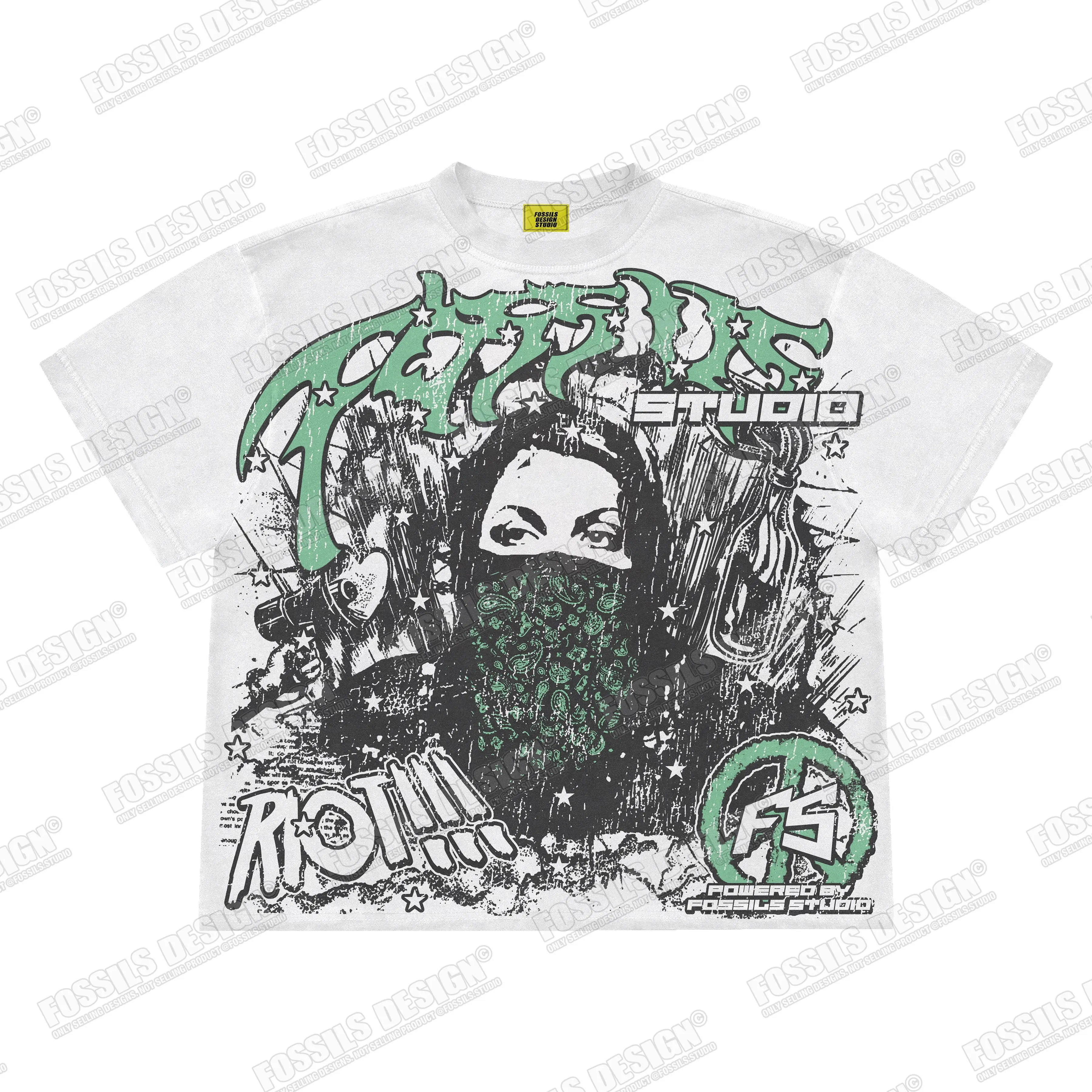 Рисунок 3 - Американские ретро-футболки с принтом глаза