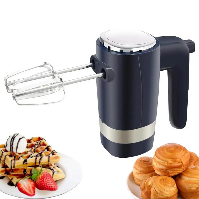 

Electric Egg Beater Stainless Steel Electric Food Mixer Portable Handheld electric egg beater For Cooking Blending Mixing