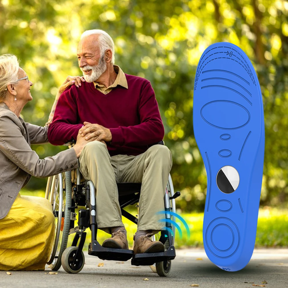 Insoles for Airtag Tracking Devise Hidden Holder Comfortable Securely Mounted Shoe Inserts Tracker Insoles for Kids and Seniors