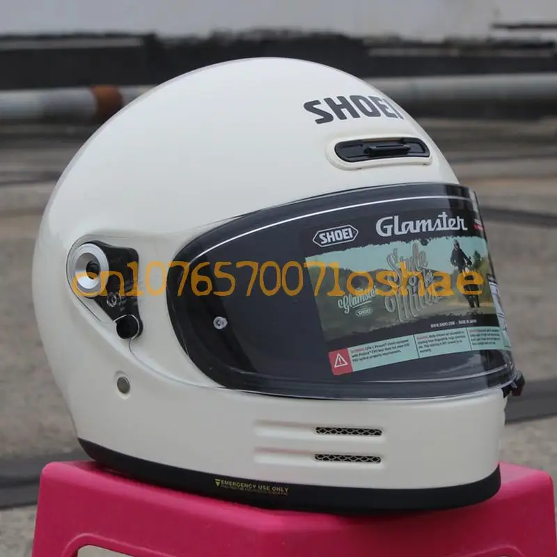 

SHOEI GLAMSTER High quality ABS vintage Japanese full face helmet. For Harley Motorcycle and Cruise Motorcycle Protective Helmet