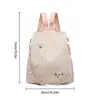 Waterproof Oxford Women Backpack Fashion Anti-theft School Bag Embroidery Designer Female Large Capacity Travel Shoulder Handbag 5