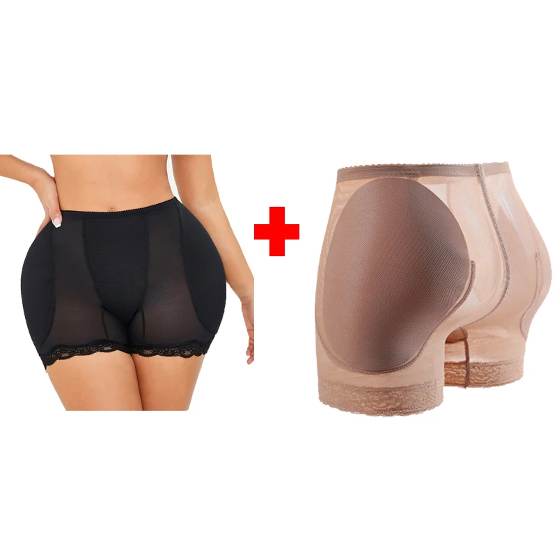 shapewear for dresses NINGMI Butt Lifter Hip Enhancer Shaper Panties Women Body Shapewear Control Panties Seamless Shaping Sexy Ass Padded Panties tummy control underwear Shapewear