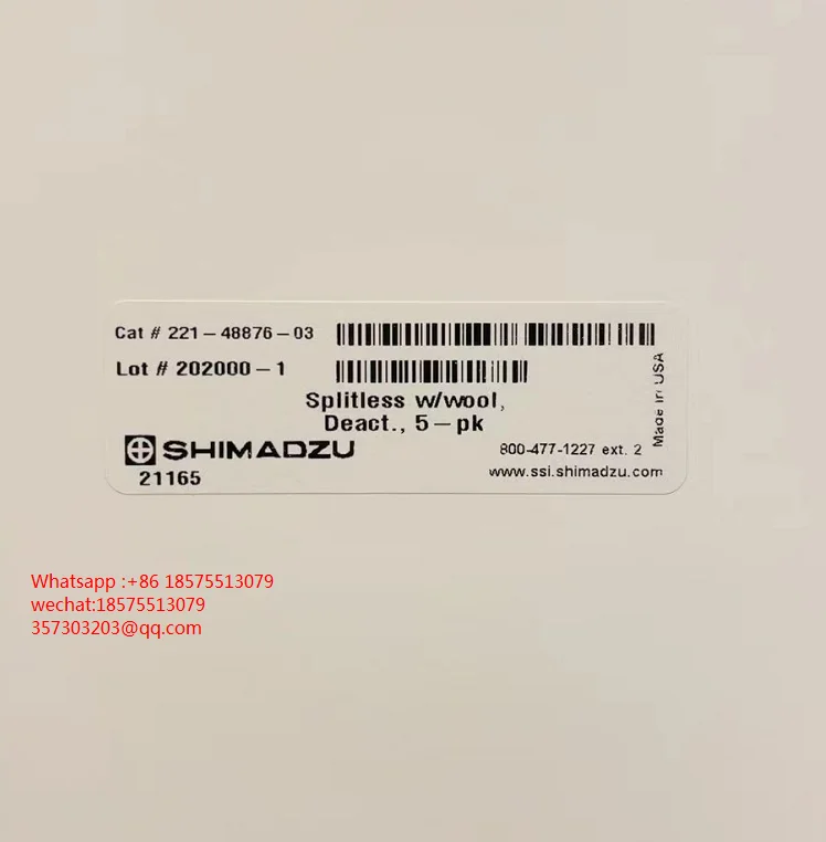 

Для Shimadzu 221-48876-03 225-20803-01 без разъемов с шерстяным деформатором без шунтирования 5 шт./упаковка совершенно новый
