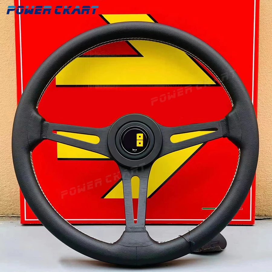 Power Ckart Refitting Racing 15 inch Flat Drift Steering Wheel