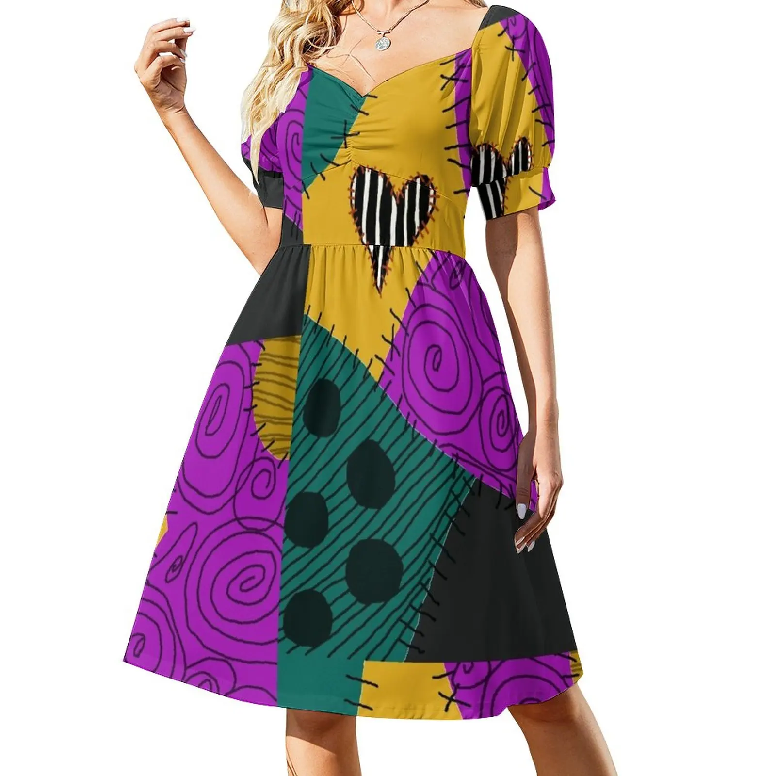 

Sally's New Patch Dress party dresses woman women's summer dress 2023