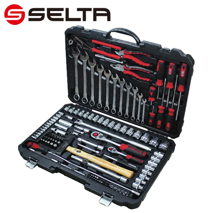 

124 Pcs Car Auto Repair Socket & Hand Tool Set