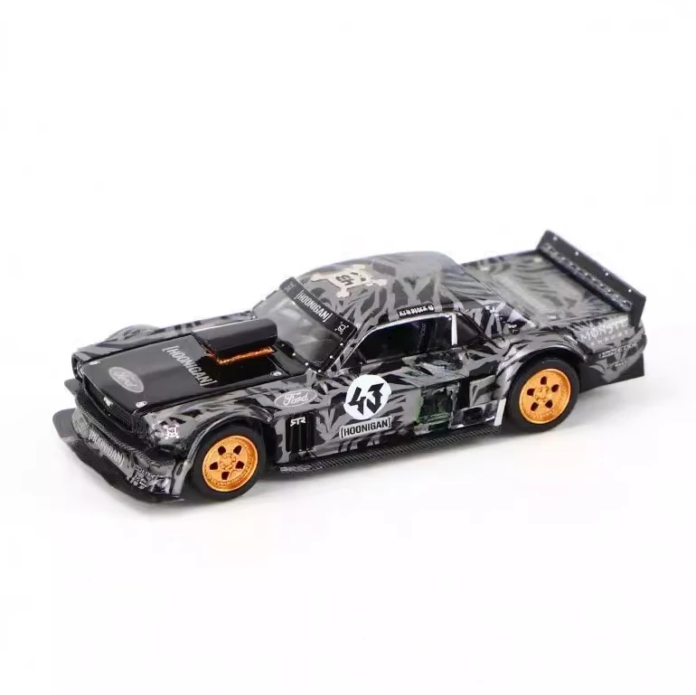 YM модель 1:64 Mustang Hoonicorn RTR Block43 ограниченная модель автомобиля из смолы 399