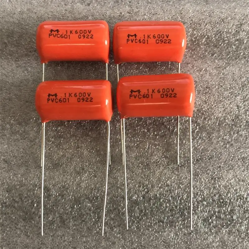 new M A L O R Y 0.1UF 600V DC 104K audio coupling electrodeless capacitor. 1pcs price |