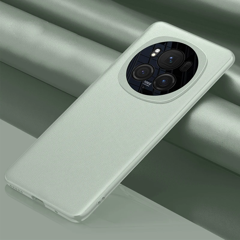Per Honor Magic 6 Pro Custodia Ultra Sottile In Pelle Pu Custodia Protettiva Per Lenti Cover Posteriore Per Honor Magic 6 Shell