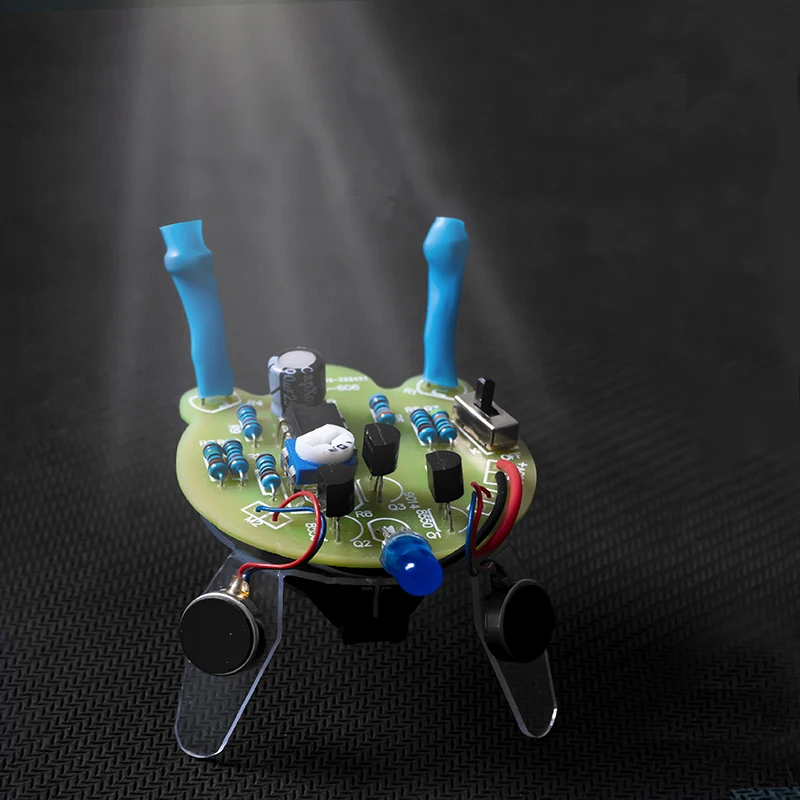 Firefly Flashing Soldering DIY Kit LED Breathing Light Photosensitive Sensor Robot Toy Assembly Parts for Training and Teaching electronic kit