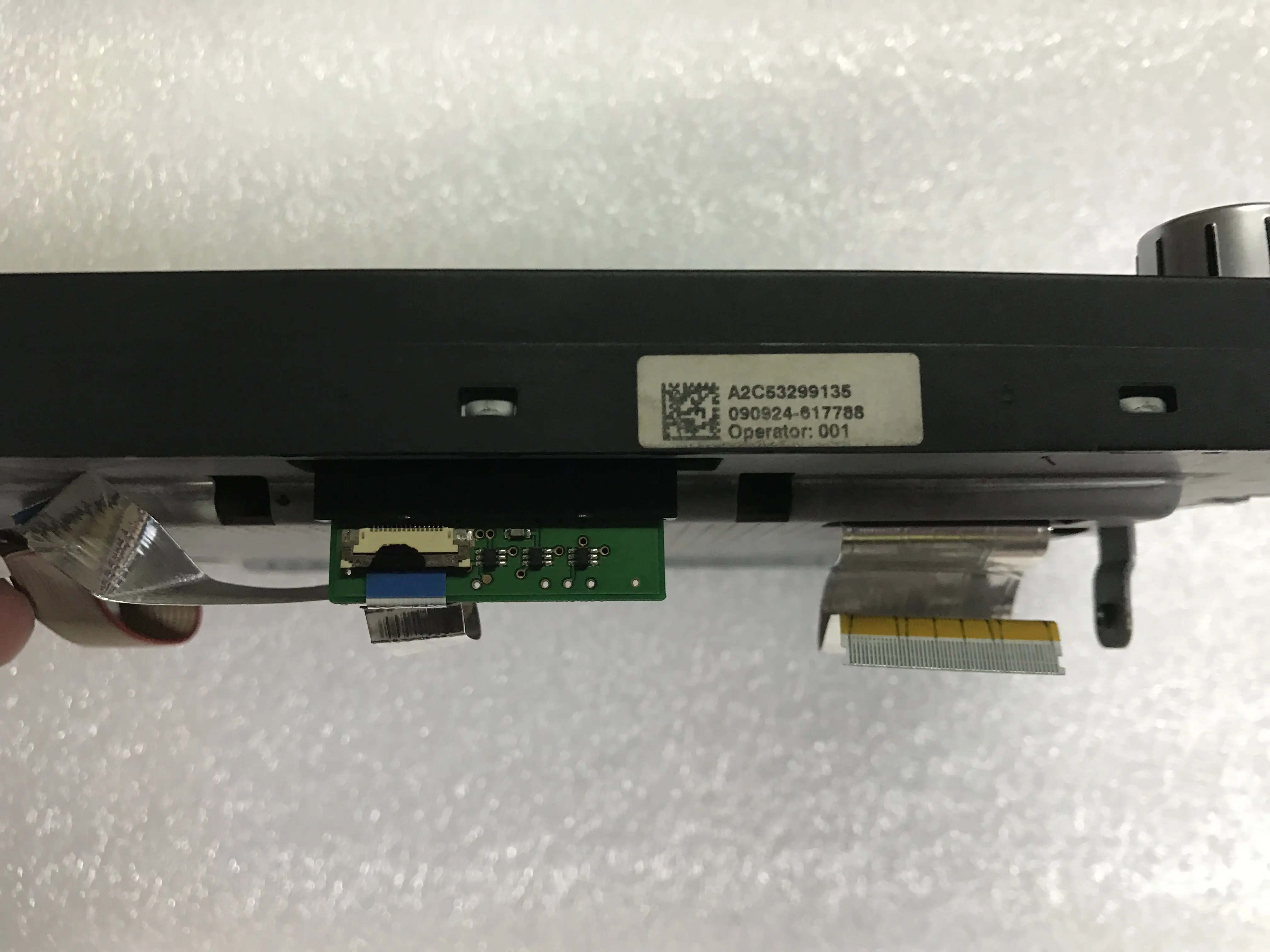 6.5" LCD display Panel with touch screen complete faceplate for VW RNS510 2007-2009 Years car GPS navigation audio