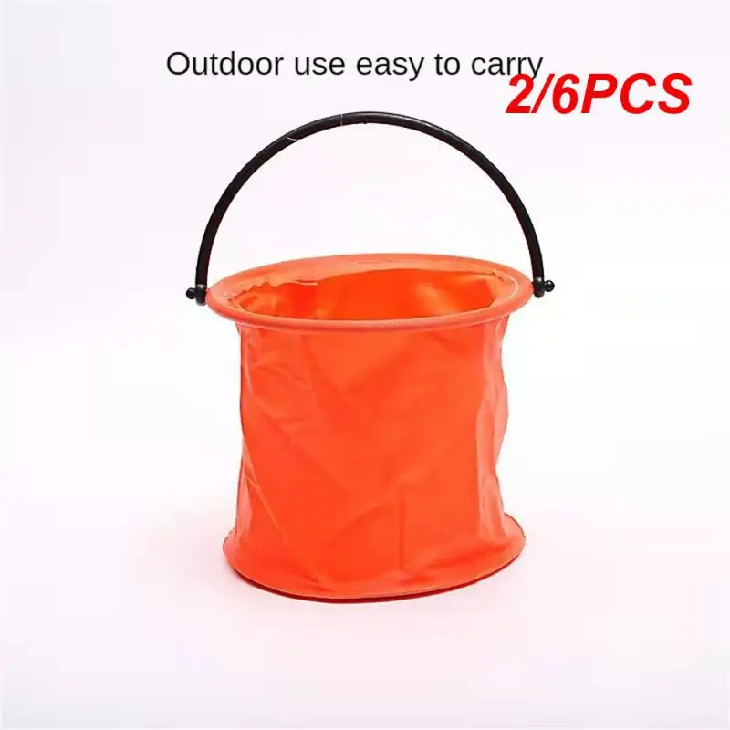 

2/6PCS Summer Bucket Sand Water Beach Play Car Wash Bucket Toddler Game Water for Outdoor Summer Camping Playset Dropshipping