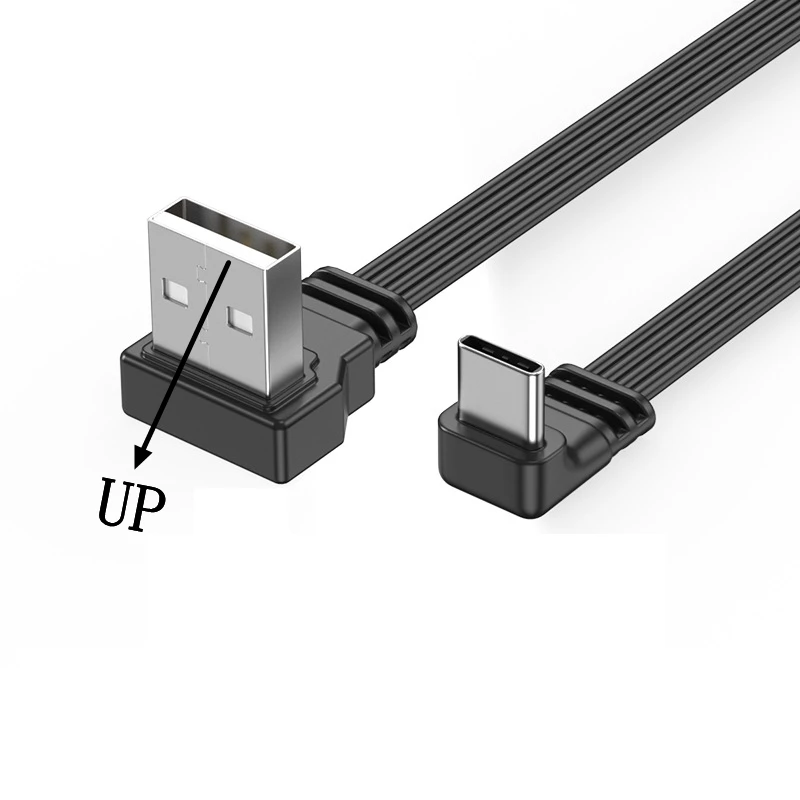 ตัวเลือกสินค้า สายชาร์จ USB Type-C ยืดหยุ่น 10-100 ซม. งอ 90 องศา ใช้งานได้หลากหลาย