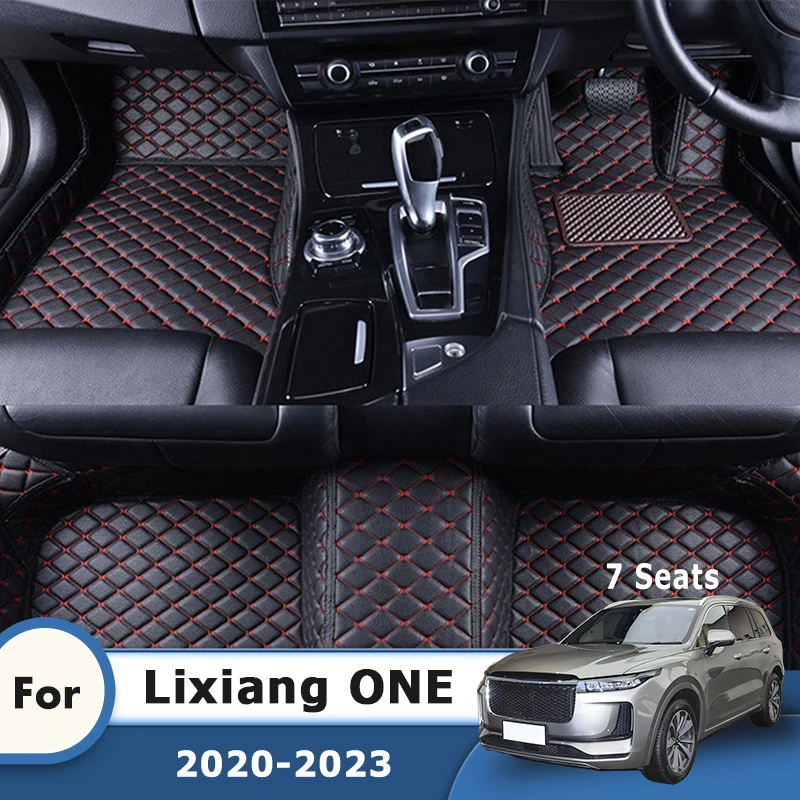 

Автомобильные коврики RHD для Li Auto Lixiang, ведущие идеально один 2023 2022 2021 2020 (7 местный), автомобильные аксессуары для интерьера, коврики, чехлы