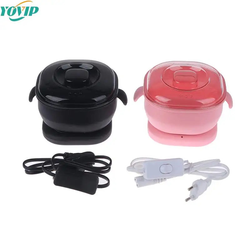 

200ML Silicone Bowl Wax Heater Machine Hair Removal Wax-melt Machine Depilatory Wax Melting Warmer Wax Heating Base Pot Melter