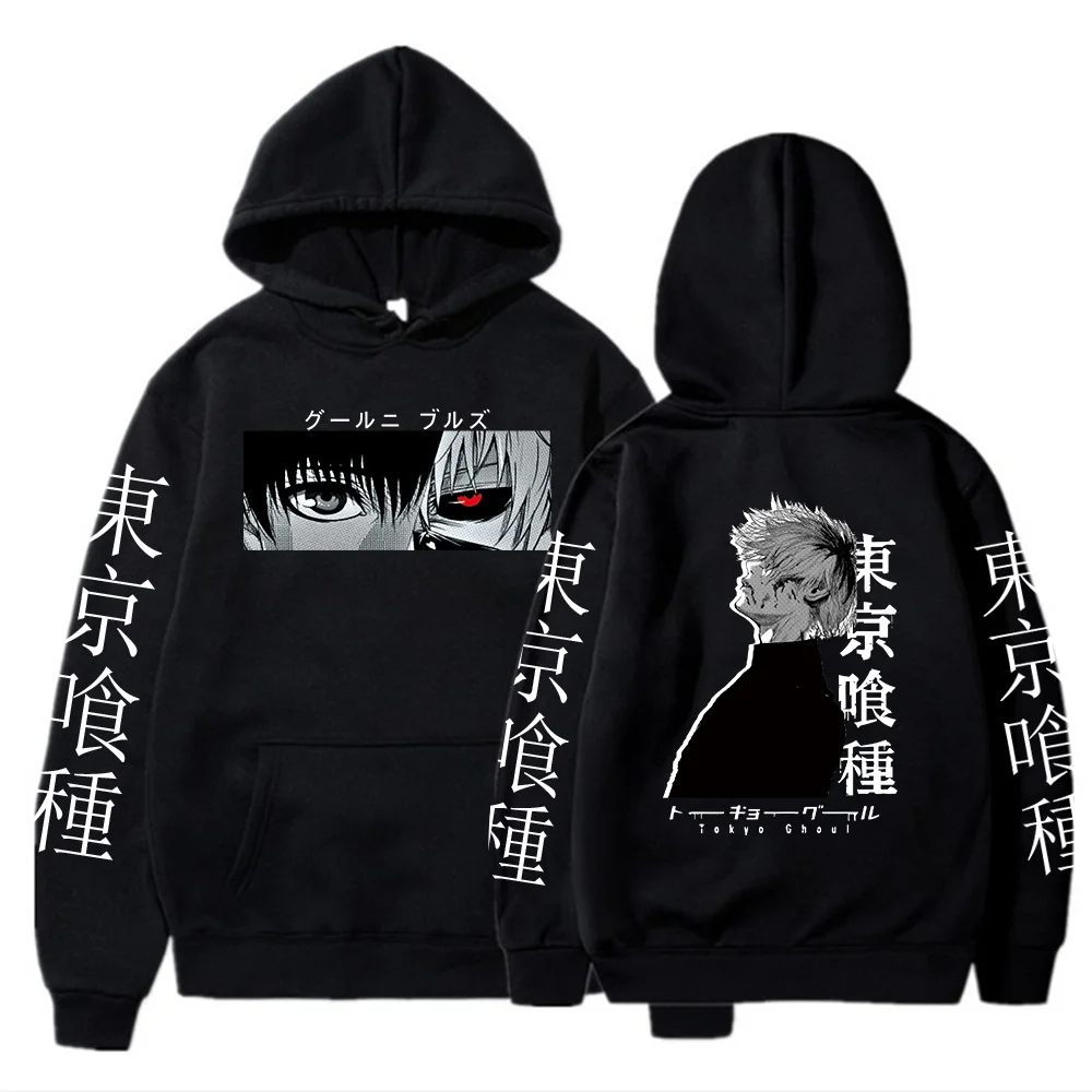 

3D Tokyo Ghoul Graphic Hoodie for Men Anime Ken Kaneki Sweatshirts Tops Cool Design Streetwear Harajuku Fashion Hooded Pullovers