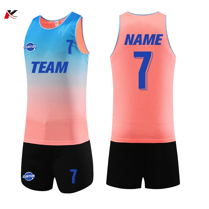 Women Track And Field Suits Prints Marathon Vest And Shorts Quick Dry Gym Jogging Clothing Outdoor Training Running Sets