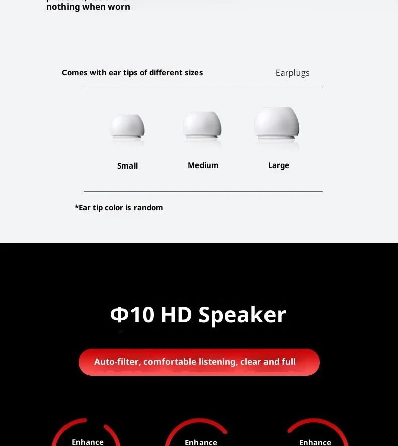 3-In-1 Neckband Hearing Aid With App Bluetooth Rechargeable Anti-Loss Headphone