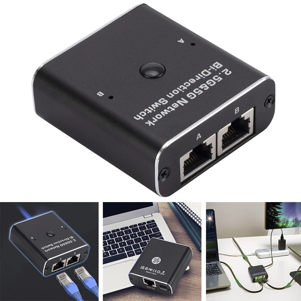 

Разветвитель RJ45, 1-2 выхода, Ethernet-адаптер, Коннектор 1000 Мбит/с, Интернет-Сетевой удлинитель кабеля для ПК, ноутбука, ТВ-приставки, маршрутизатора