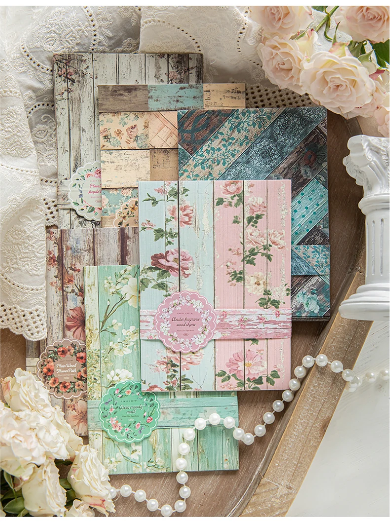 30 Blatt Dekor Scrapbook Vintage Materialien Papier Combo Kit DIY Junk Journal Collage Fotoalbum Retro Hintergrundpapier – Detail 17