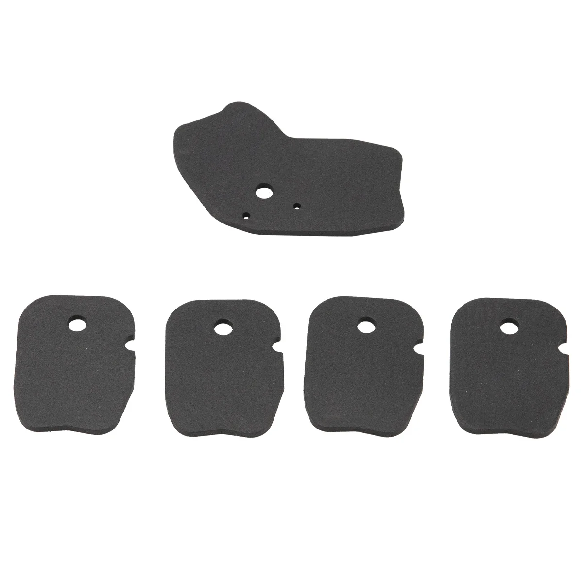 Cup Holder Rubber Insert Parts 5pcs/Set for Toyota Tacoma 2001 2002 2003 2004 66995-AD011 66995-AD021