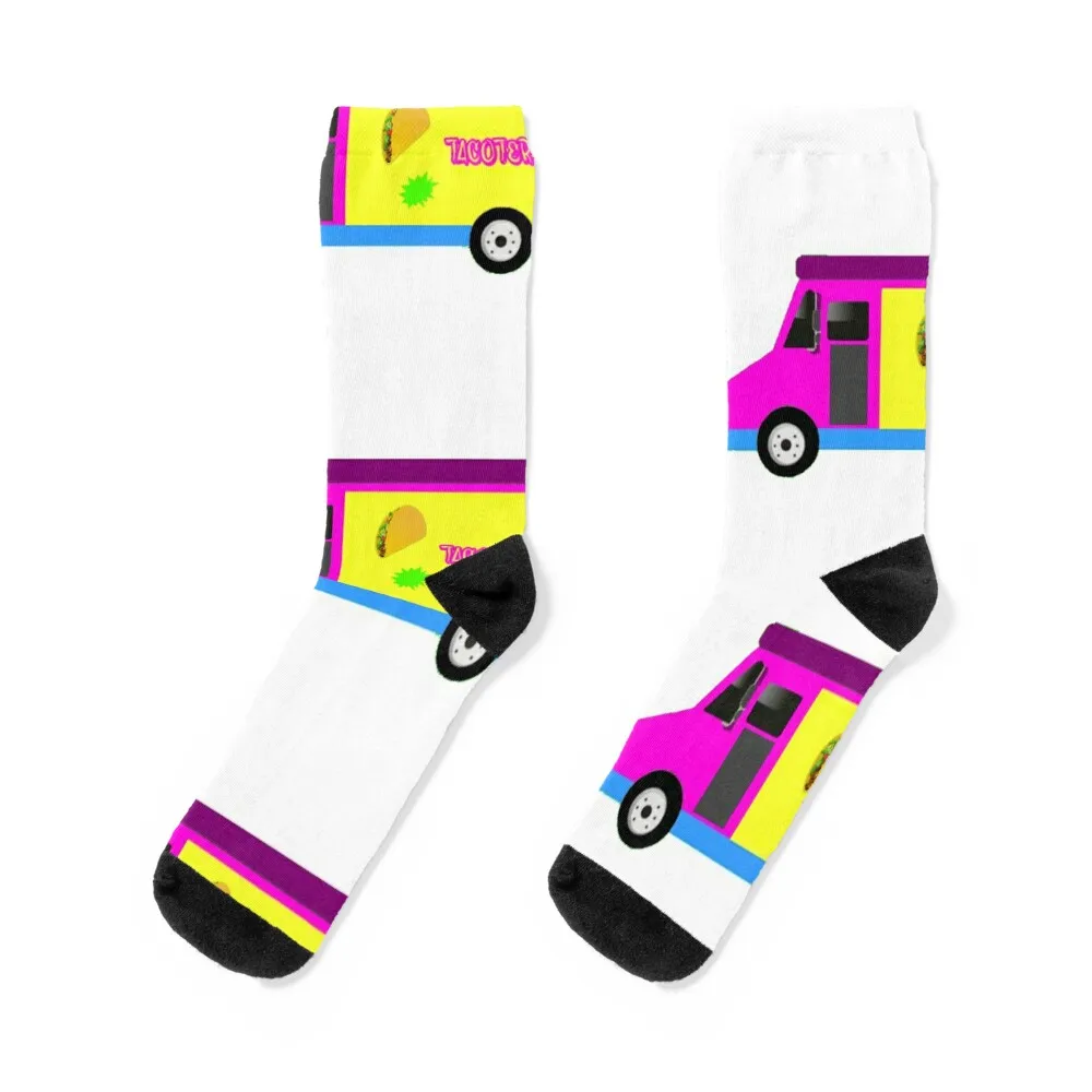 

TACOTERIA FOOD TRUCK Socks New year's japanese fashion custom sports Socks For Men Women's