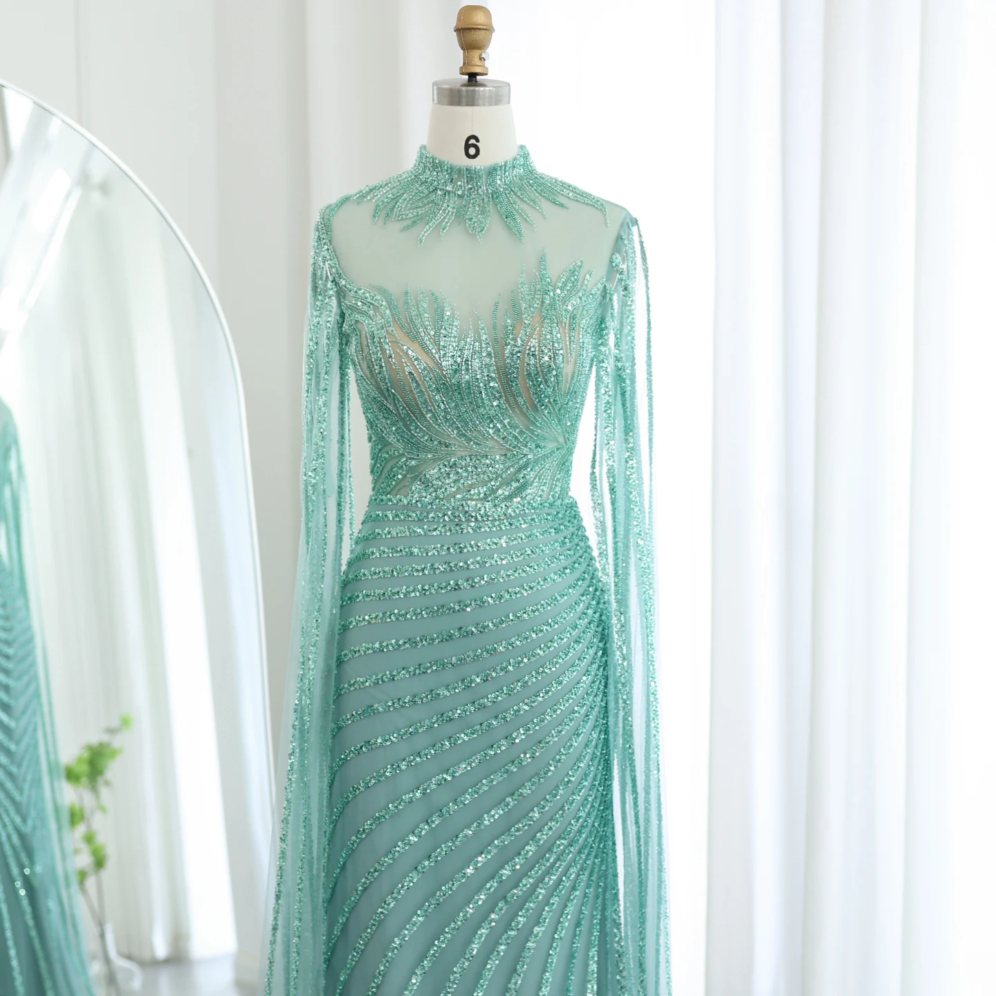 S68c34693a23043f2a48f7fee7a823b8bt Saudi Arabia Caramel Mermaid Evening Dress with Cape Sleeves Luxury Dubai Women Wedding Guest Party Gowns Mallzona