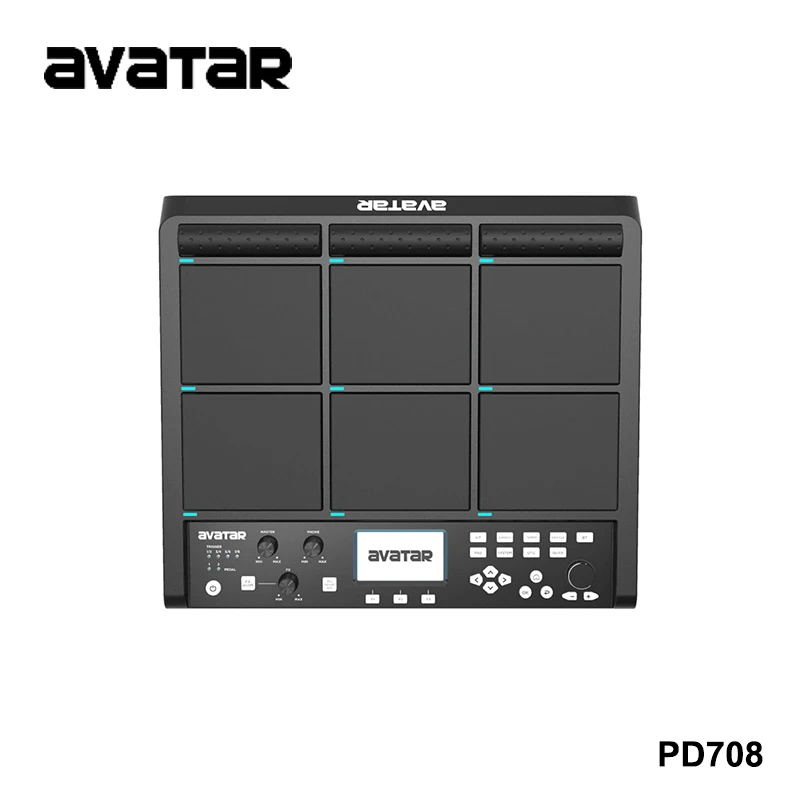 Avatar PD708 Sampler Pad Professional Electronic Drum